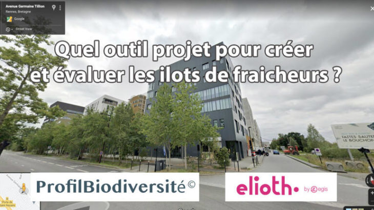 Quel outil projet pour créer et évaluer les ilots de fraîcheur?
